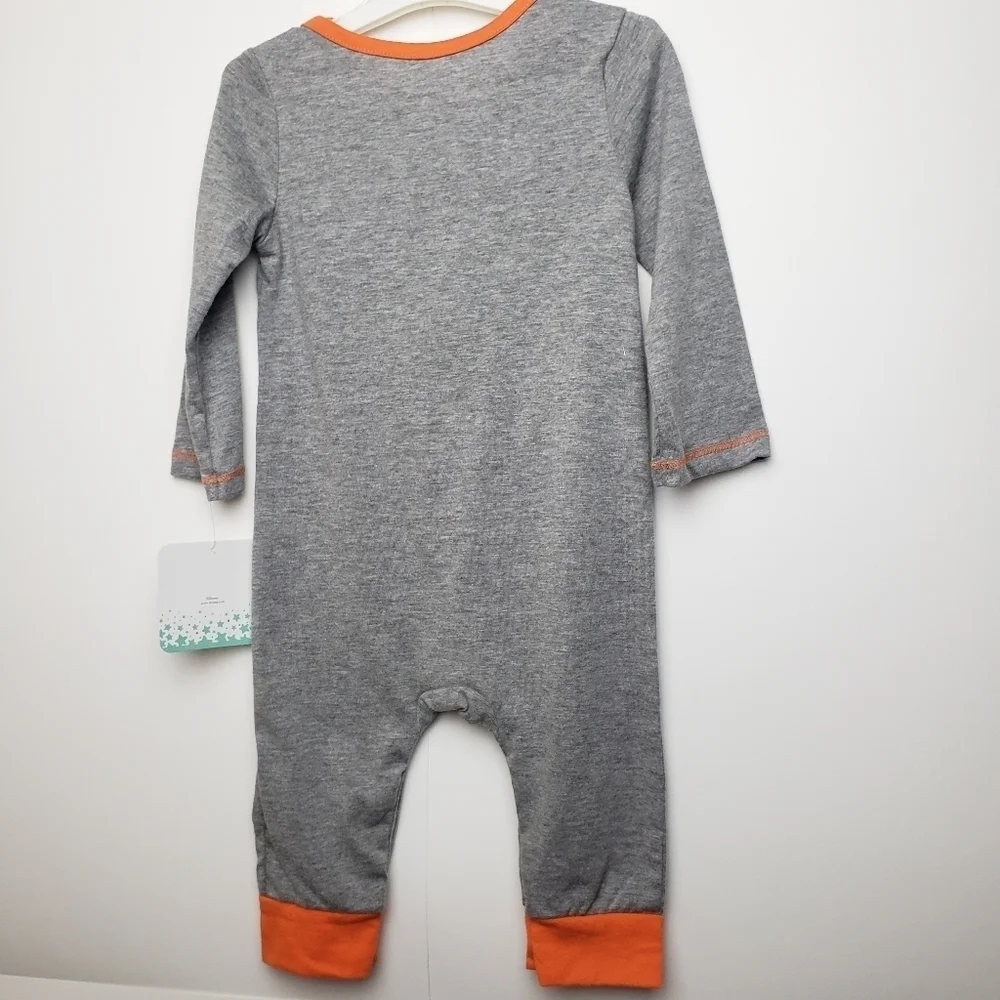 Disney Halloween PJ glow in the dark suit/romper